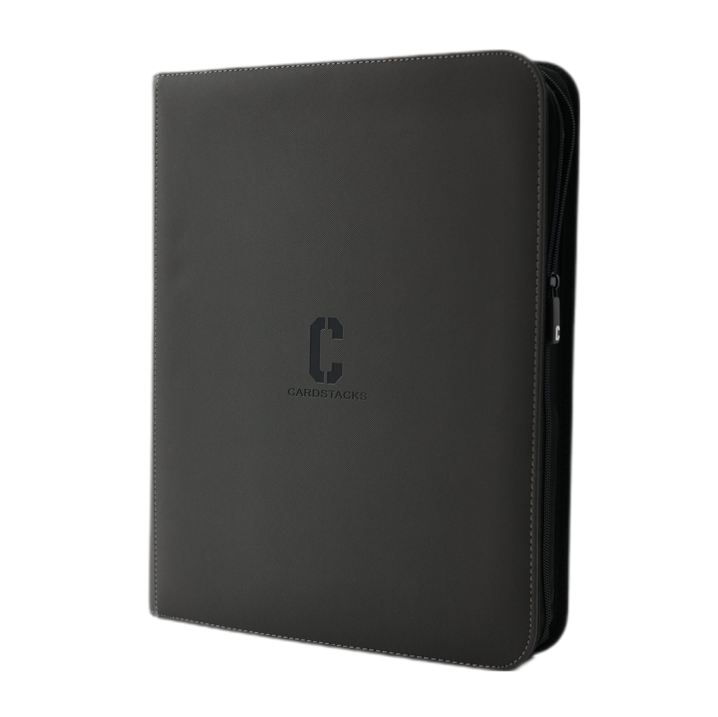 9-Pocket Toploader Binder Grijs