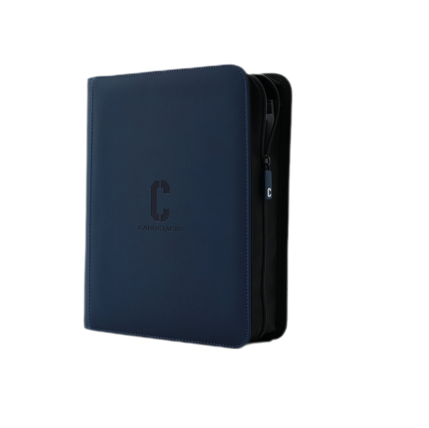 4-Pocket Toploader Binder Blauw