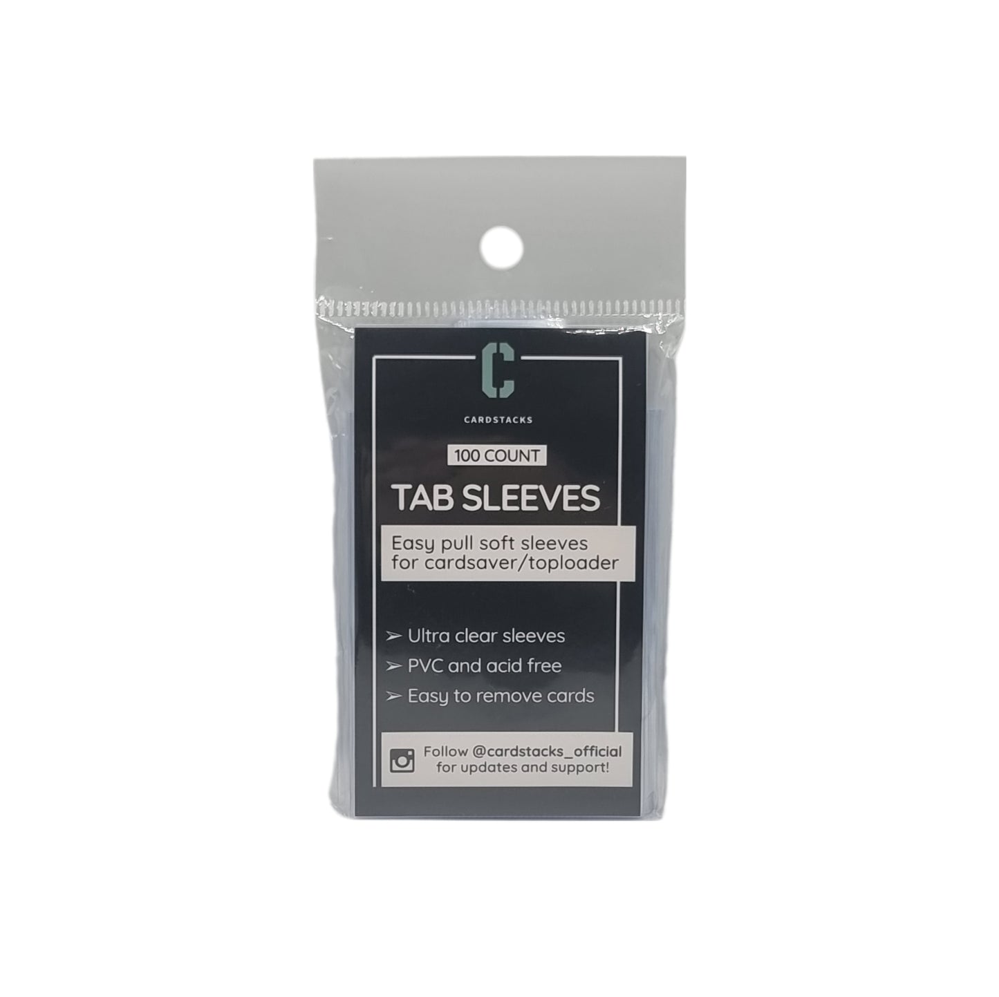 Pull Tab Sleeves Transparant 1000 Stuks