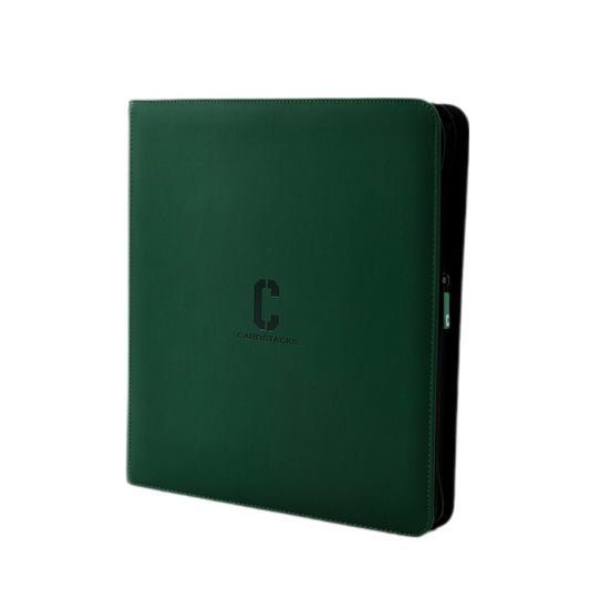 12-Pocket Binder Groen