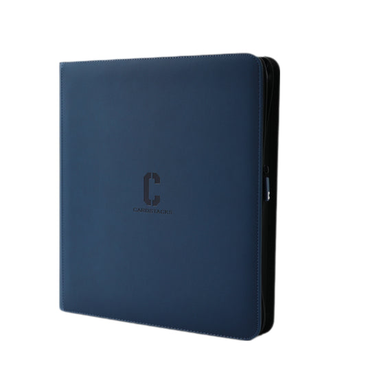 12-Pocket Binder Blauw