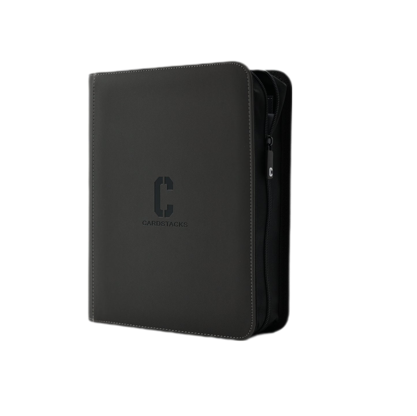 4-Pocket Toploader Binder Grijs
