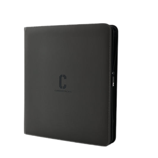 12-Pocket Binder Grijs